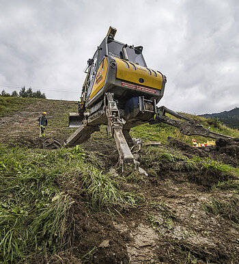 Tiefbaubarbeiten für die Salzburg AG